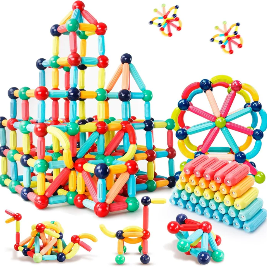 KiddyMag™ - Magnetic Builder Set