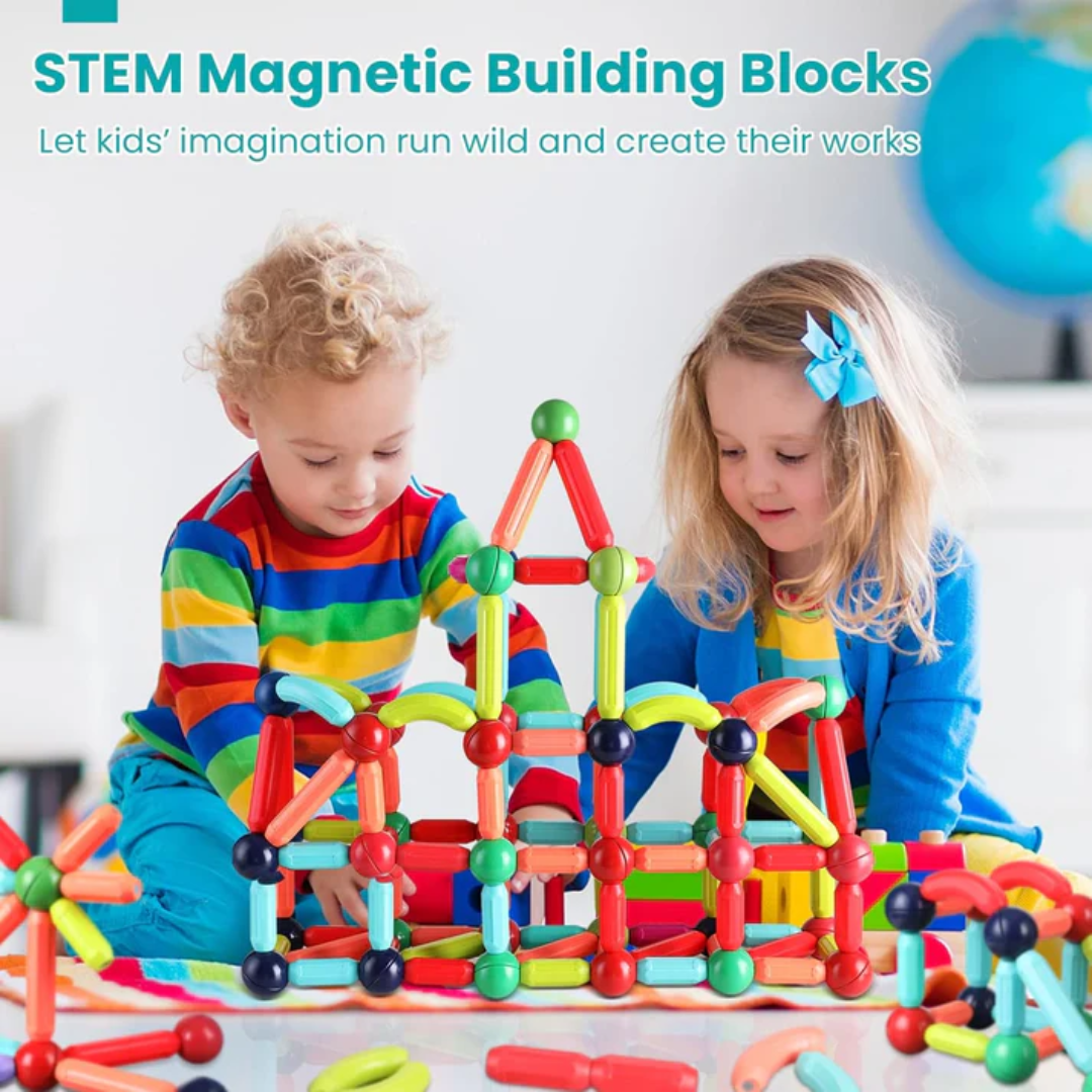 KiddyMag™ - Magnetic Builder Set