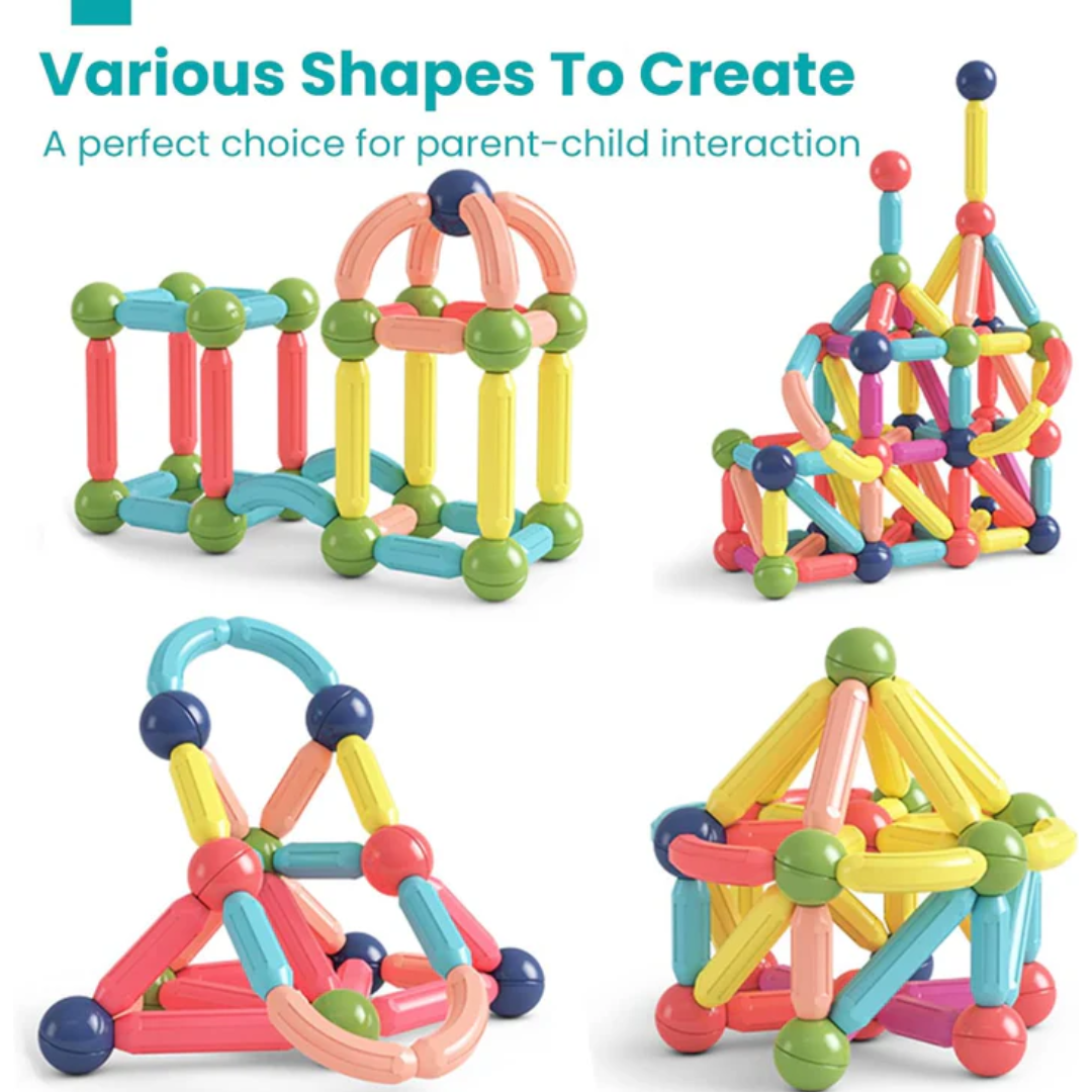 KiddyMag™ - Magnetic Builder Set