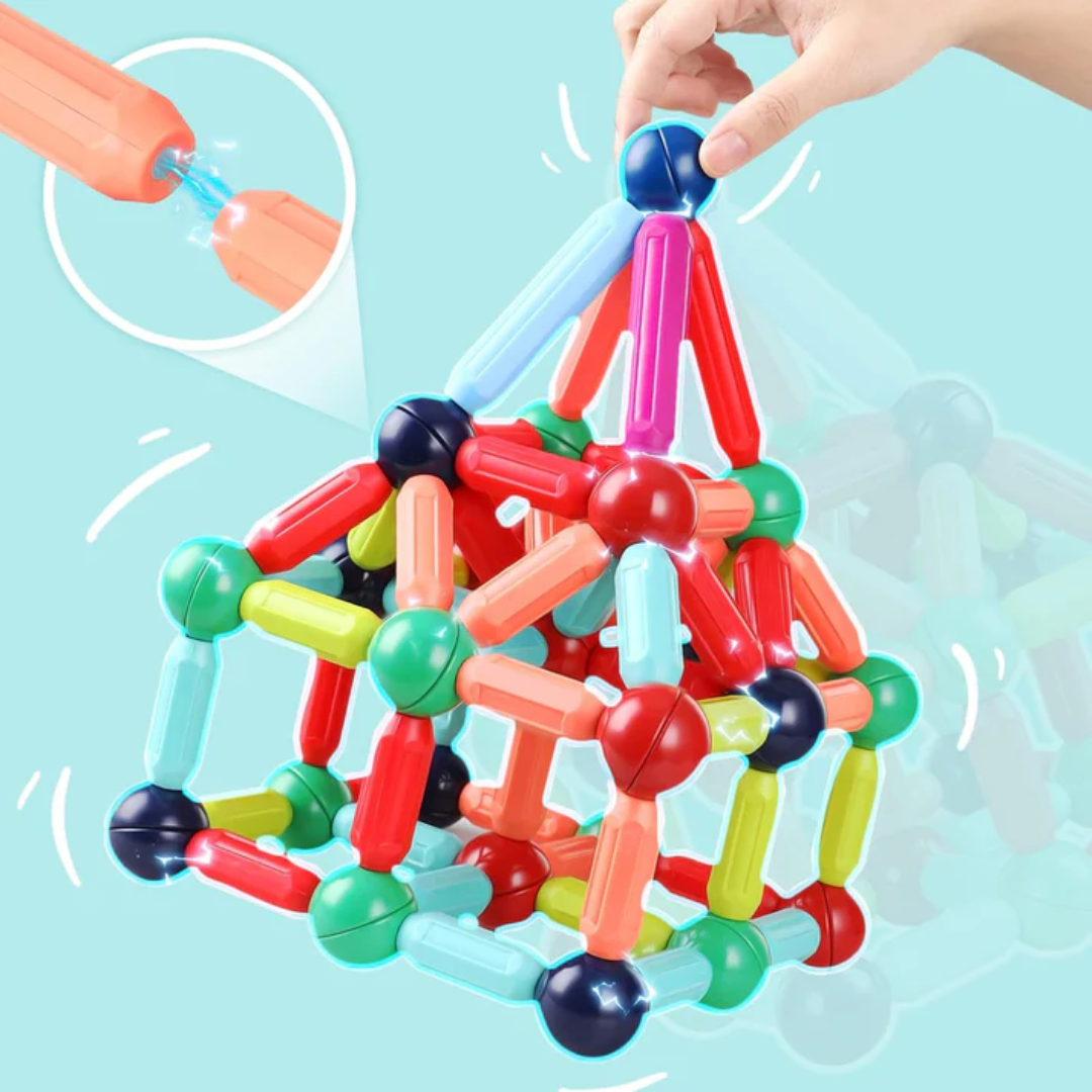 KiddyMag™ - Magnetic Builder Set