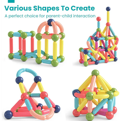 KiddyMag™ - Magnetic Builder Set
